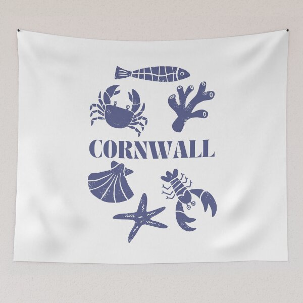Item preview, Symbols of Cornwall Lino designed and sold by S-and-W-4ever.