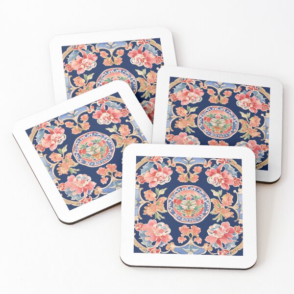 Item preview, Asian watercolor tile print  designed and sold by Reignchaos80.