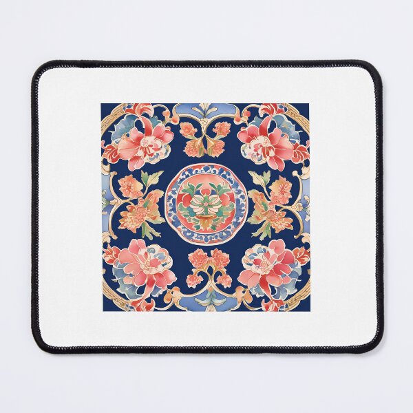 Item preview, Asian watercolor tile print designed and sold by Reignchaos80.