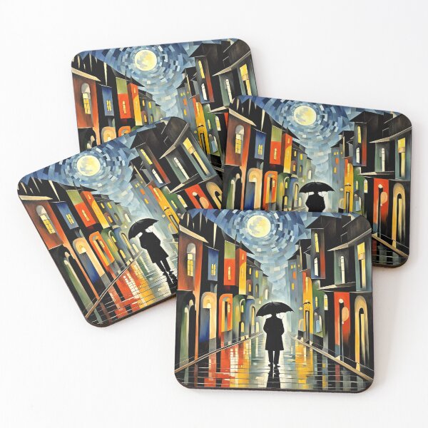 Item preview, Walking in the rain 2 designed and sold by George Hutton Hunter.