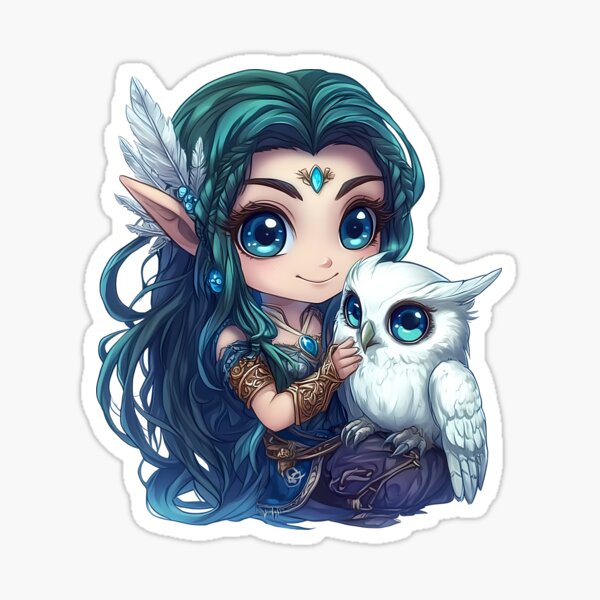 Aperçu de l'œuvre Elfe de la nuit Tyrande créée et vendue par MoranaRed.