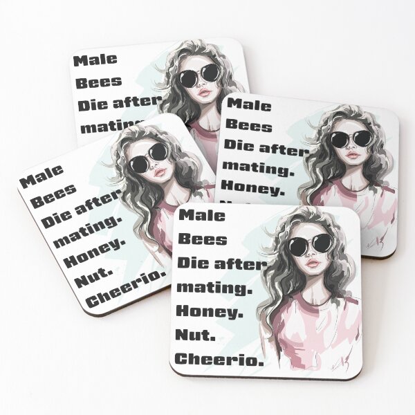 Item preview, Parisian Aesthetic bold quote honey nut cheerio designed and sold by doracreations.