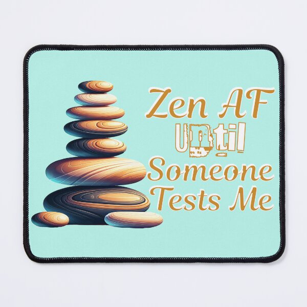 Item preview, Humorous Zen Graphic designed and sold by AnalajiaDesigns.