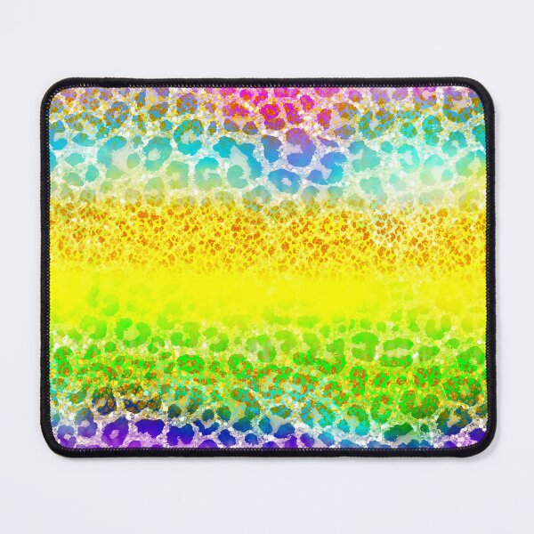 Item preview, Colorful Leopard Glitter Pattern designed and sold by ShopFanCreation.
