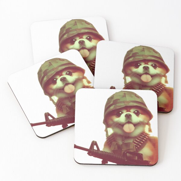 Item preview, Military Dog Retro Theme designed and sold by Marshcherokee.