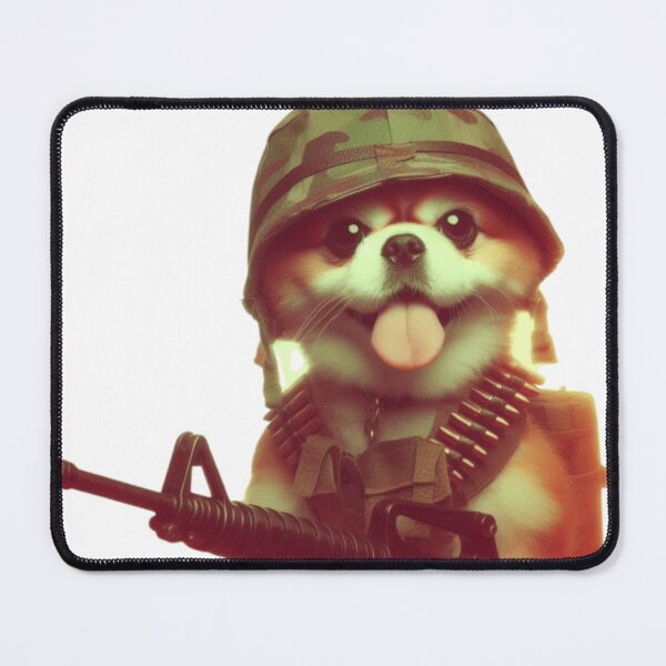 Item preview, Military Dog Retro Theme designed and sold by Marshcherokee.