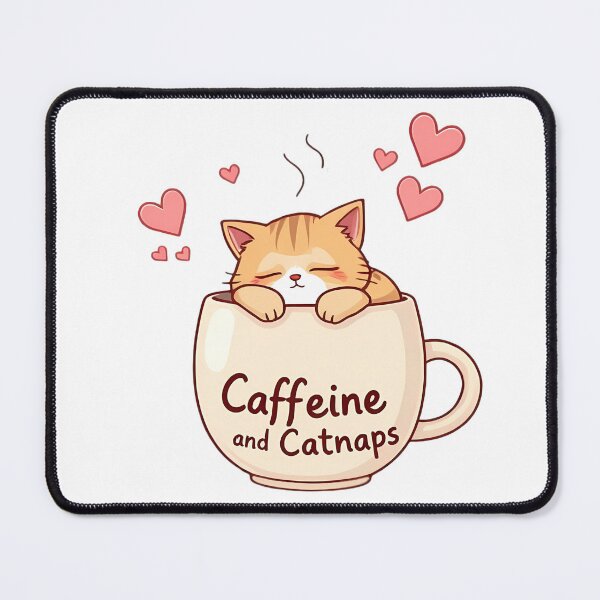 Item preview, Caffeine and Catnaps designed and sold by Coloradodrawings.