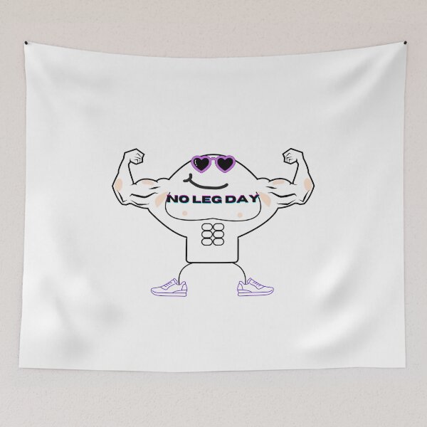 Item preview, No Leg Day Guy designed and sold by QnaKasArt.