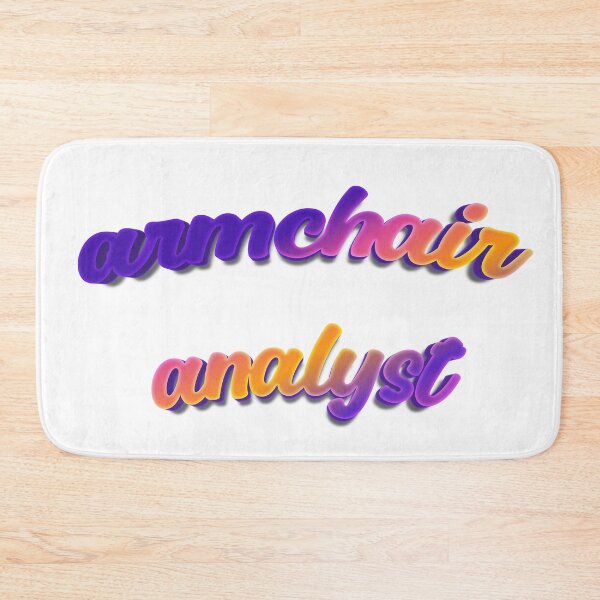 Item preview, armchair analyst designed and sold by nogamax.