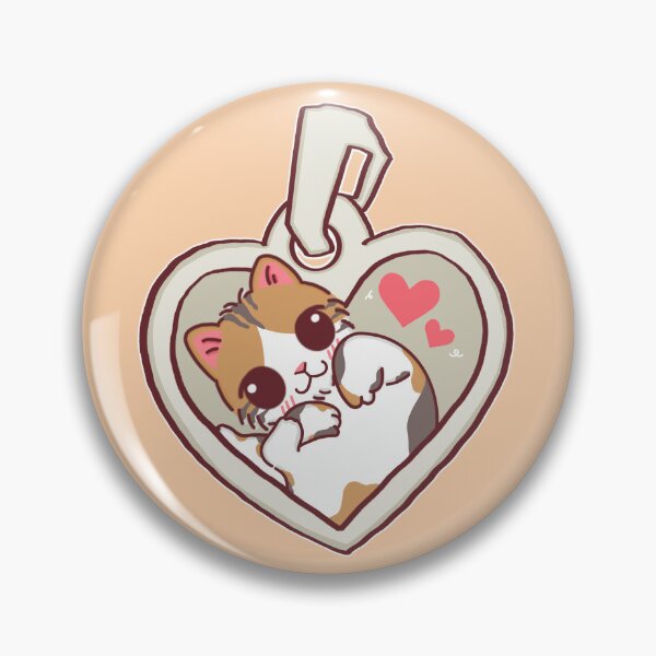 Item preview, Love Locket with Calico Cat designed and sold by BGMeYou.