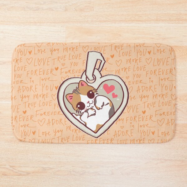 Item preview, Love Locket with Calico Cat designed and sold by BGMeYou.