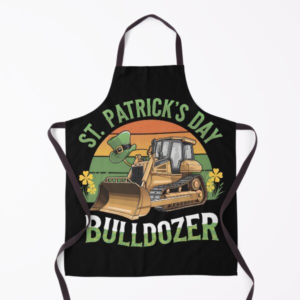 Item preview, St Patricks Day Bulldozer in style Leprechaun’s Bulldozer designed and sold by Pawel Oska.