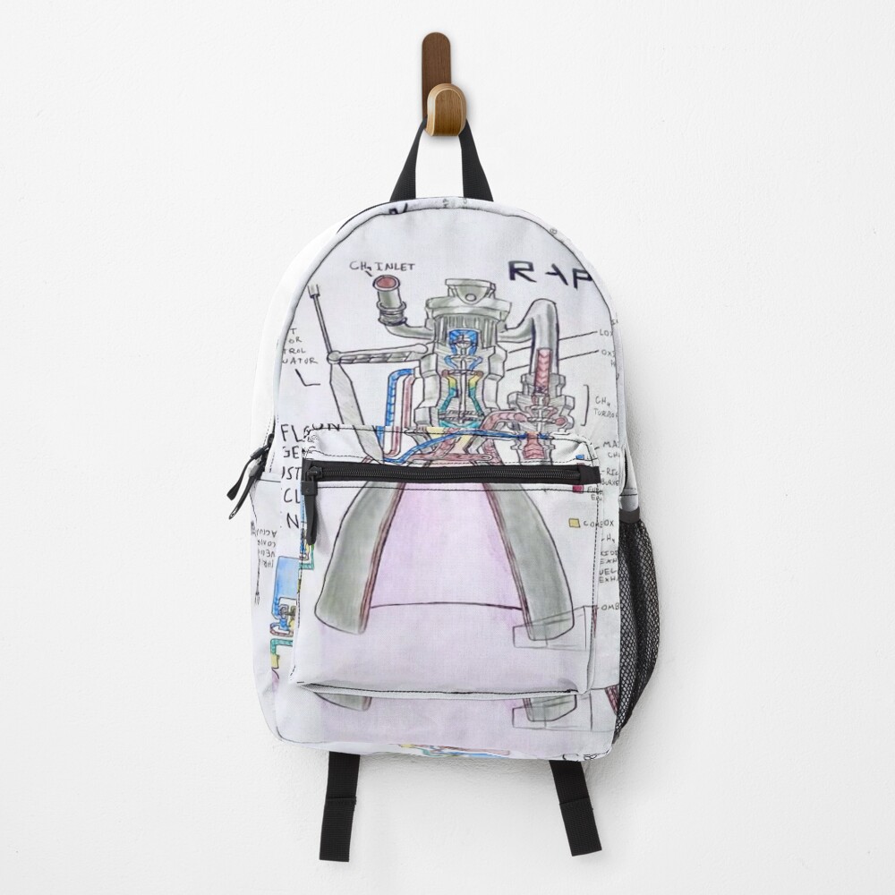Vista previa del artículo con la obra «Mochila», diseñado y vendido por huz101.