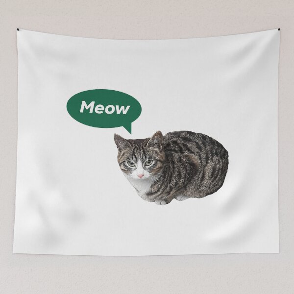 Item preview, Meow, Cute Cat Design Items designed and sold by caladayart.