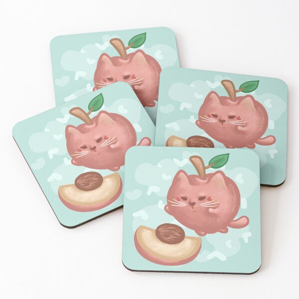 Item preview, Peach Cat designed and sold by Khotekmei.