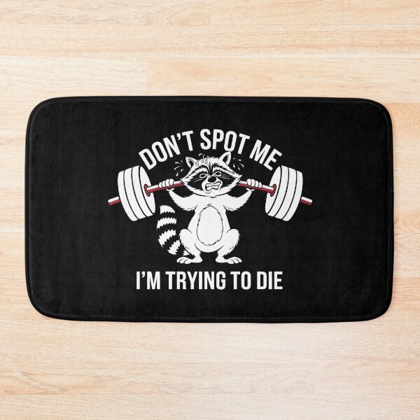 Item preview, Don't Spot Me I'm Trying to Die Shirt - This funny gift is perfect for gym lovers, weightlifters, and anyone who enjoys heavy lifting with a sense of humor! designed and sold by ZyziowskyArt.