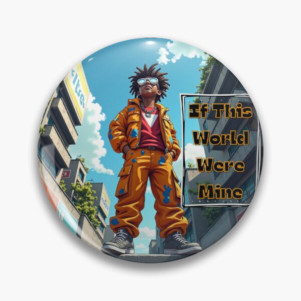 Item preview, If This World Were Mine – Bold Urban Dreamer Art designed and sold by QPTheeArtist.