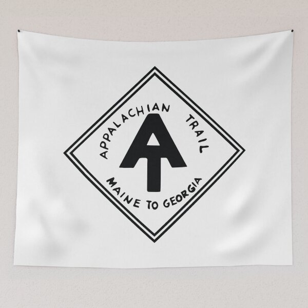 Item preview, Vintage Style Appalachian Trail Marker Logo designed and sold by BikeVoucherJr.
