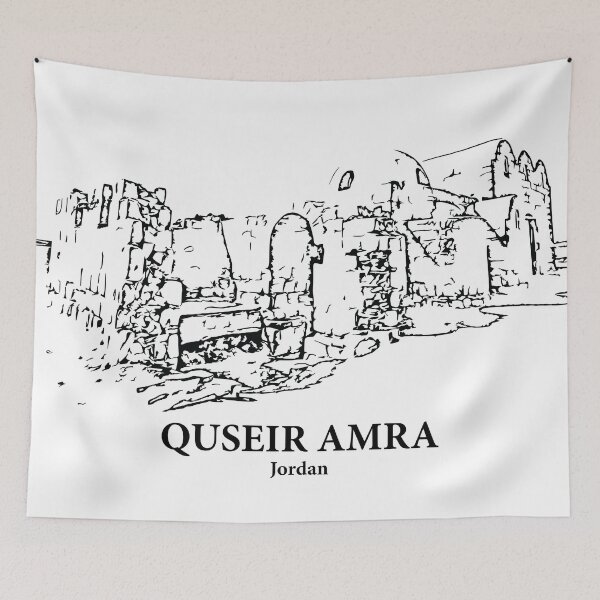 Item preview, Quseir Amra - Jordan designed and sold by Lakeric Cityscapes.
