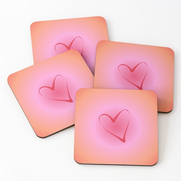 Item preview, Heart shape with colourful background design designed and sold by Jk-812.