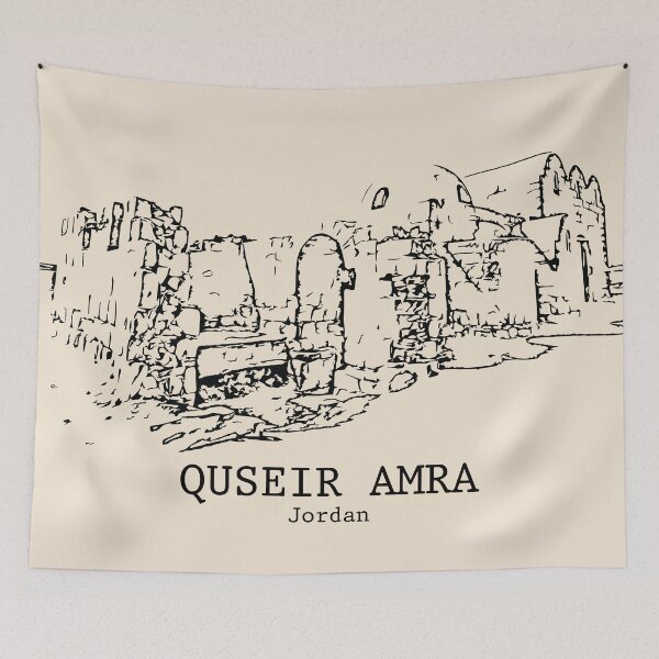Item preview, Quseir Amra - Jordan designed and sold by Lakeric Cityscapes.