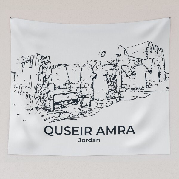 Item preview, Quseir Amra - Jordan designed and sold by Lakeric Cityscapes.