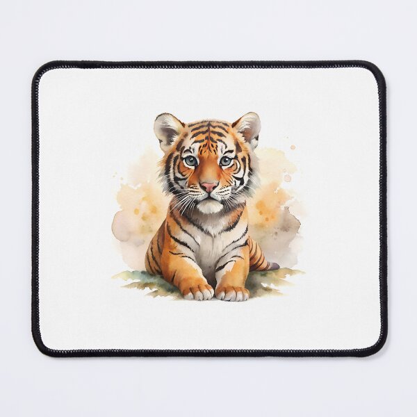 Item preview, Cute Baby Tiger – Captivating and Adorable Wildlife Art designed and sold by Kids Art 4U.