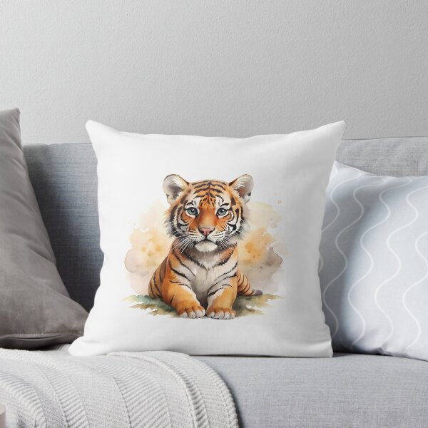Item preview, Cute Baby Tiger – Captivating and Adorable Wildlife Art designed and sold by Kids Art 4U.