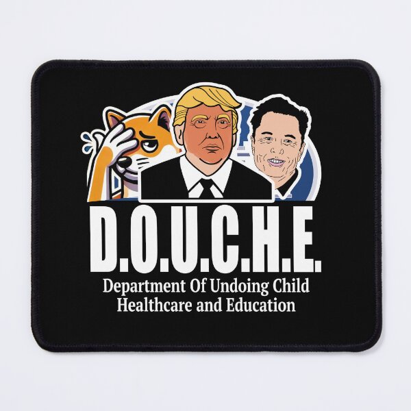 Item preview, Douche Department of Undoing Child Healthcare and Education Shirt designed and sold by dgavisuals.