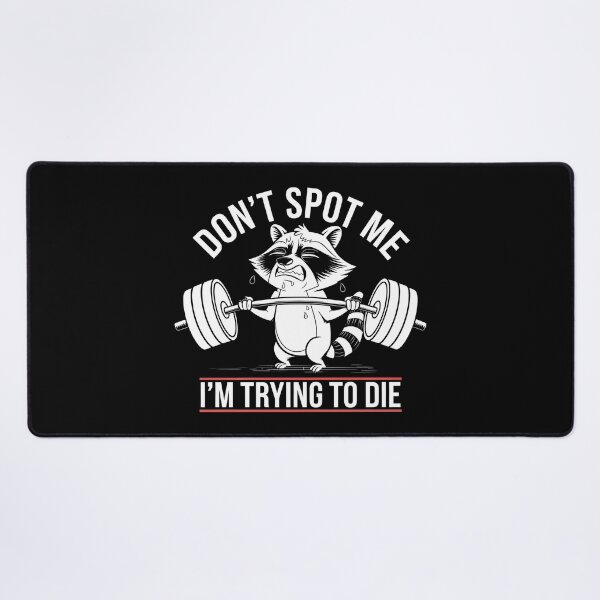 Item preview, Don't Spot Me I'm Trying to Die Shirt - This funny gift is perfect for gym lovers, weightlifters, and anyone who enjoys heavy lifting with a sense of humor! designed and sold by ZyziowskyArt.
