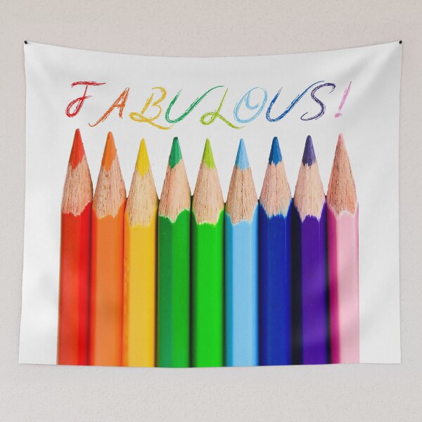 Item preview, Rainbow Fabulous Pencils designed and sold by Image NDesign.