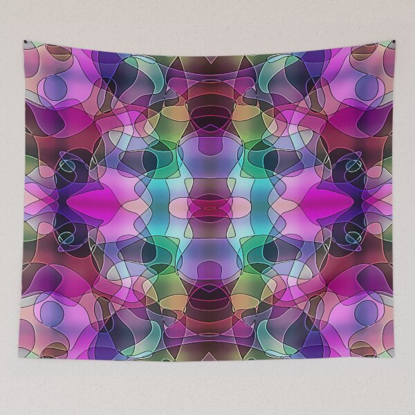 Item preview, Abstraction entanglement 72 designed and sold by Gluecknika.