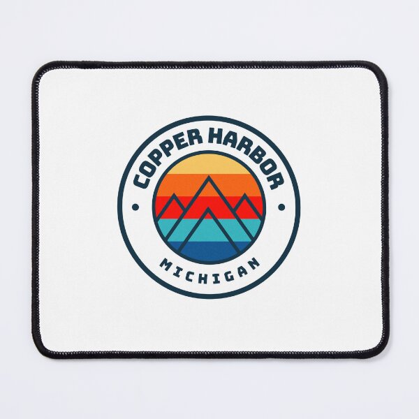 Item preview, Copper Harbor Michigan Vacation Dog Mountains designed and sold by Guarddogdrive.