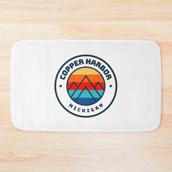 Item preview, Copper Harbor Michigan Vacation Dog Mountains designed and sold by Guarddogdrive.