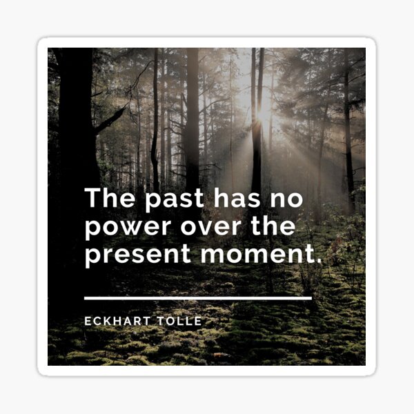 Item preview, The past has no power over the present designed and sold by ArtbyShamash.