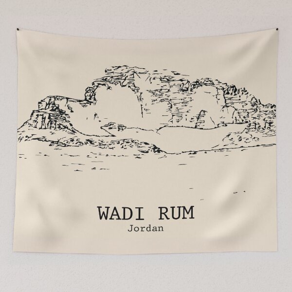 Item preview, Wadi Rum - Jordan designed and sold by Lakeric Cityscapes.