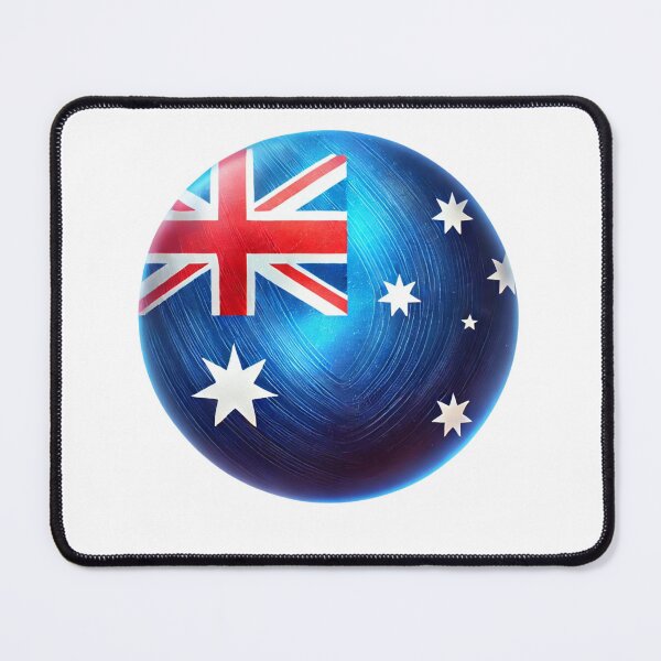 Item preview, Australia Circle Flag Watercolour Style designed and sold by FlagWardrobe.
