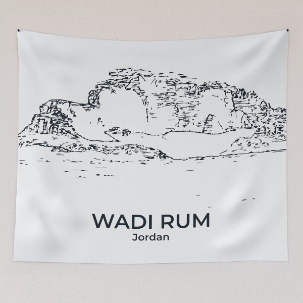 Item preview, Wadi Rum - Jordan designed and sold by Lakeric Cityscapes.