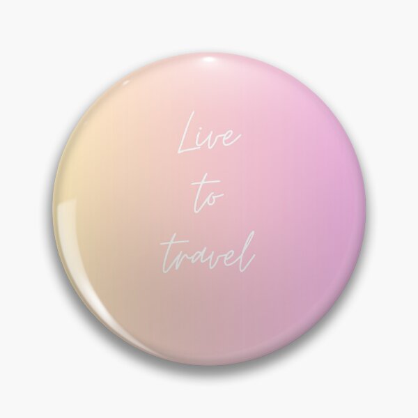 Item preview, Live to travel - Minimalist Travel Quote designed and sold by ArticTouch.