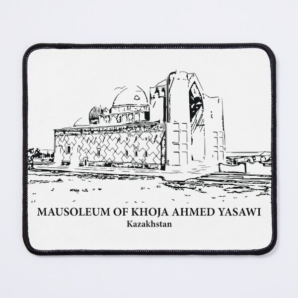 Item preview, Mausoleum of Khoja Ahmed Yasawi - Kazakhstan designed and sold by Lakeric Cityscapes.