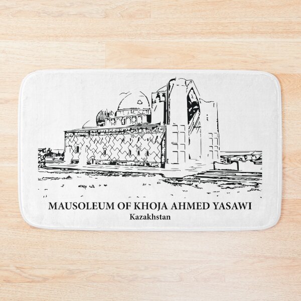 Item preview, Mausoleum of Khoja Ahmed Yasawi - Kazakhstan designed and sold by Lakeric Cityscapes.