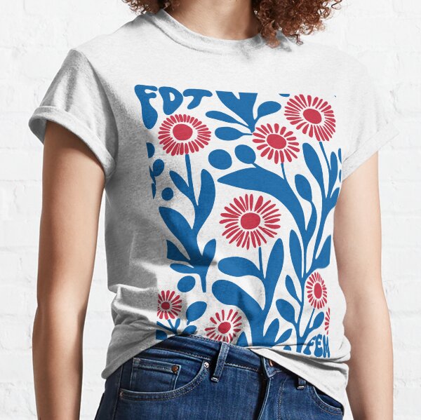 Item preview, Subtle Anti Trump, FDT, F*ck Trump, Feminist. Equality Matters Vintage Retro Floral, Abstract designed and sold by Annie Tong.