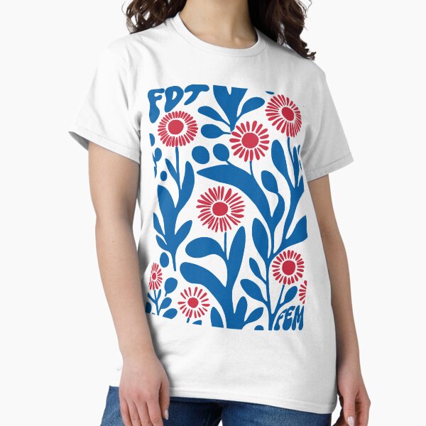 Artikel-Vorschau von Dezenter Anti-Trump, FDT, F*ck Trump, Feministin. Gleichheit zählt Vintage Retro Floral, Abstrakt, designt und verkauft von Annie Tong.