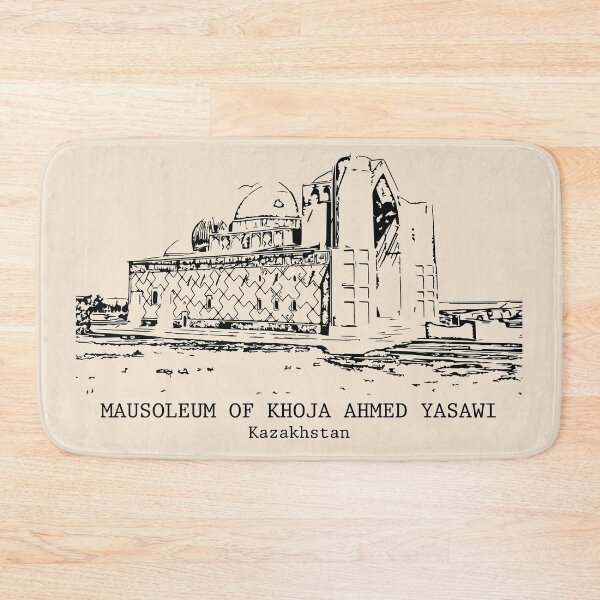 Item preview, Mausoleum of Khoja Ahmed Yasawi - Kazakhstan designed and sold by Lakeric Cityscapes.