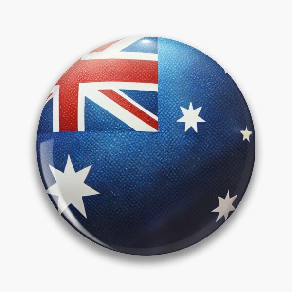 Item preview, Australia Circle Flag Watercolour Style designed and sold by FlagWardrobe.