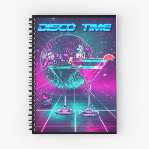 Item preview, Disco Time Neon Dancing Poster art designed and sold by TheArtistOf2022.