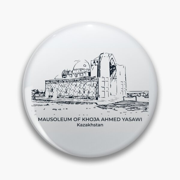 Item preview, Mausoleum of Khoja Ahmed Yasawi - Kazakhstan designed and sold by Lakeric Cityscapes.