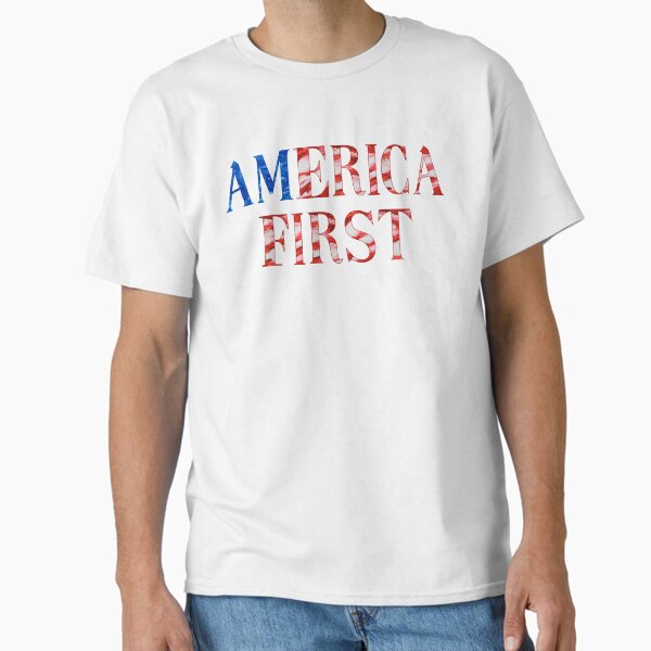 Item preview, America First - Flag Letters - Flow Art / Pour Painting - jdp-04-0042 designed and sold by ANomadDesigns.