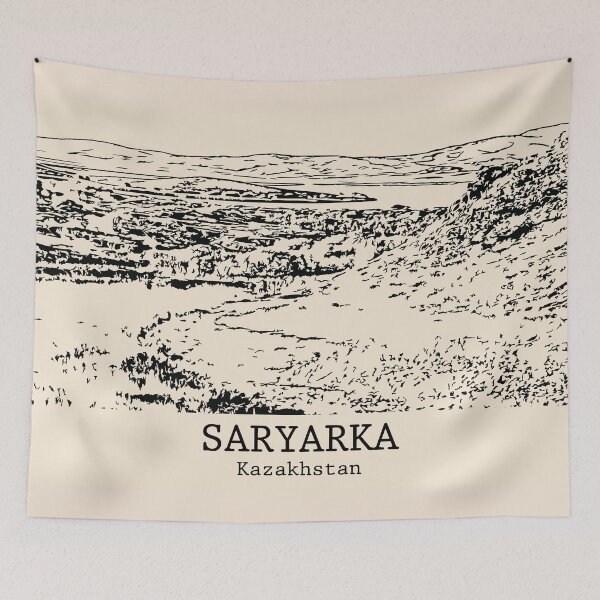 Item preview, Saryarka - Kazakhstan designed and sold by Lakeric Cityscapes.