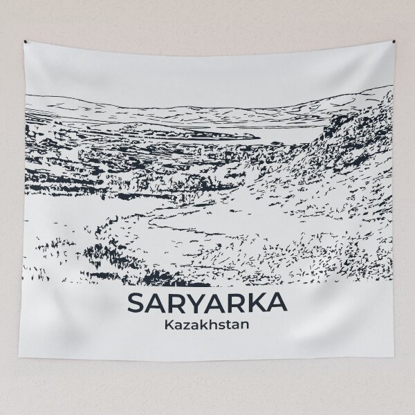 Item preview, Saryarka - Kazakhstan designed and sold by Lakeric.